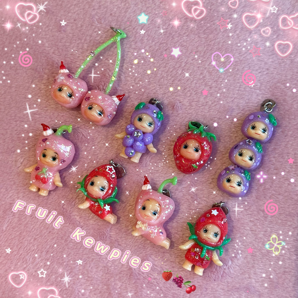 Fruit Kewpie Babies Keychains
