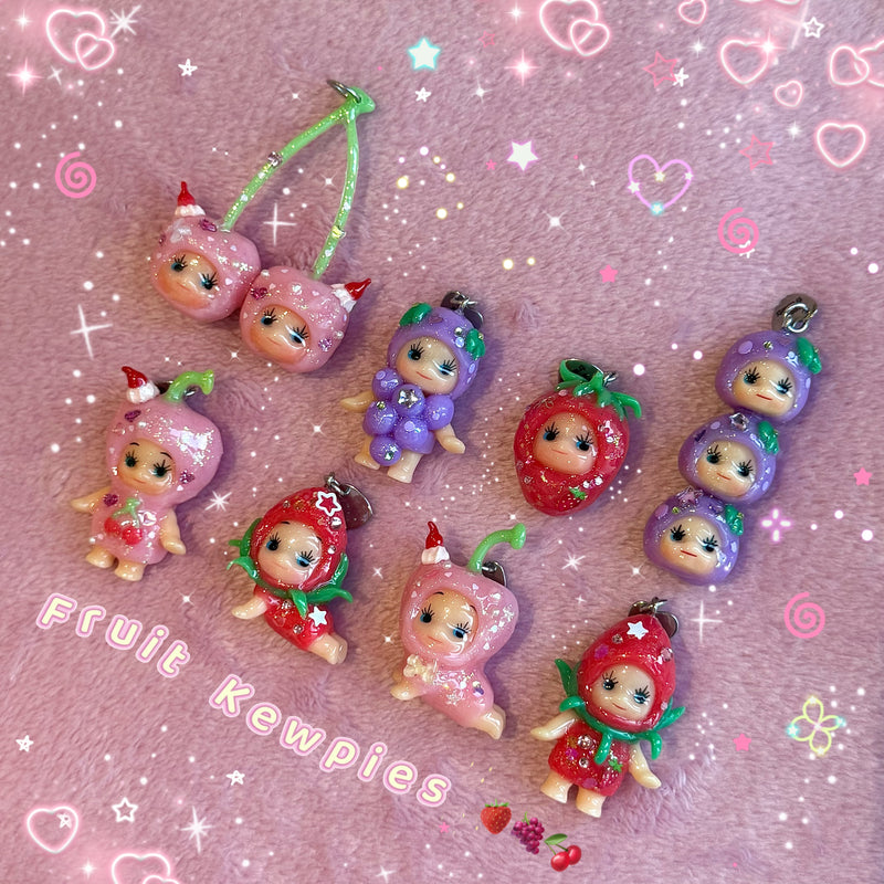 Fruit Kewpie Babies Keychains